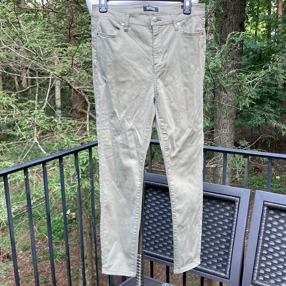 Buffalo David Bitton Havana olive high rise/ ankle pants sz. 8/29